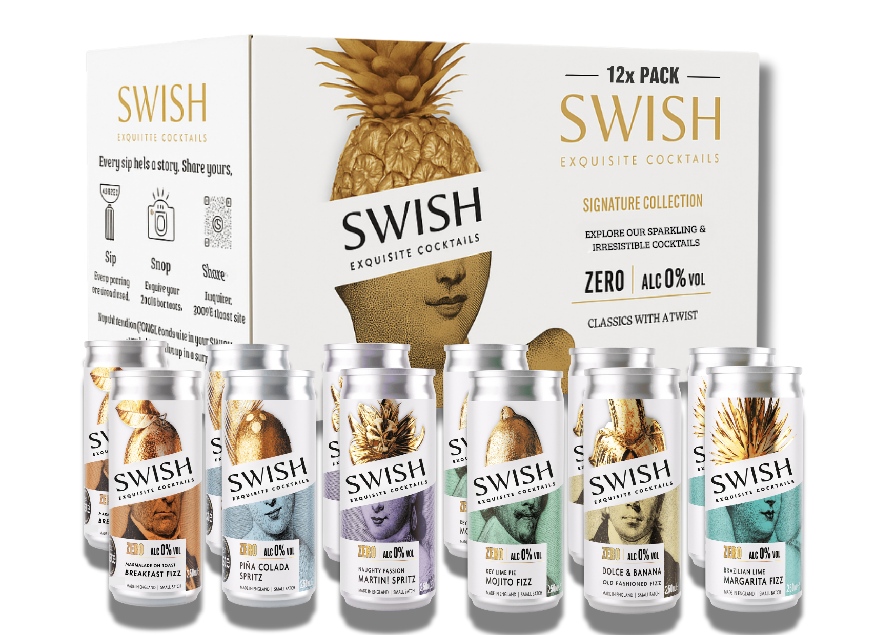 SWISH Piña Colada Spritz: The Art of Guilt-Free Tropical Refreshment